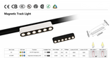 Grila LED, Sina Magnetica Aplicata, Lumina Neutra, 6W, S1, Negru