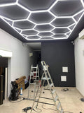 HoneyComb LED, 14 X Hexagon, Lumina Rece, 6500K, 672W