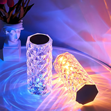Veioza LED Decorativa Tactila Multicolora RGB Crystal Flow