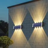 Aplica Exterior, Cu Panou Solar, Model 686030, IP65, Lumina Neutra, 8W, Negru