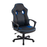 Scaun de gaming, NexaGlide, Black-Blue WF-6040