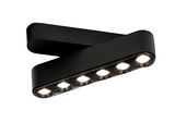 Grila LED Reglabila, Sina Magnetica Aplicata, Lumina Neutra, 6W, S5, Negru