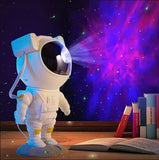 Mini Astronaut cu Telecomanda Proiectie Galaxie Nebuloasa