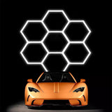 HoneyComb LED, 7 X Hexagon, Lumina Rece, 6500K, 240W