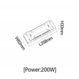 Transformator Tensiune Sina Magnetica Aplicata, DU200E, 200W, Negru