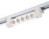 Proiector LED, Tip Grila, 10W, 4000K Lumina Neutra, Directionabil Pe Sina Monofazata, Alb