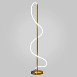 Lampadar, Model AF60040-1500, 3 Tipuri de Lumina , Inaltime 150 Cm, Auriu