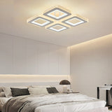 Lustra LED, Model M601-4, Cu Telecomanda, 3 Tipuri De Lumina Plus Lumina RGB, Intensitate Reglabila, 184W, Alb