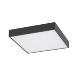 Plafoniera LED, Patrata, Mat, 30W, Lumina Rece, 6500K, Negru