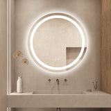 Oglinda LED, Rotunda 70 X 70 cm, Functie Dezaburire, LED Touch, Smack