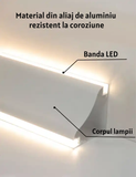 Profil LED, Pentru Banda LED, 2m, Aluminiu