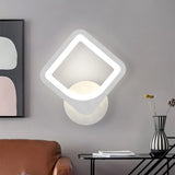 Aplica LED, Model B052-1, 3 Tipuri de Lumina, 24W, Alb