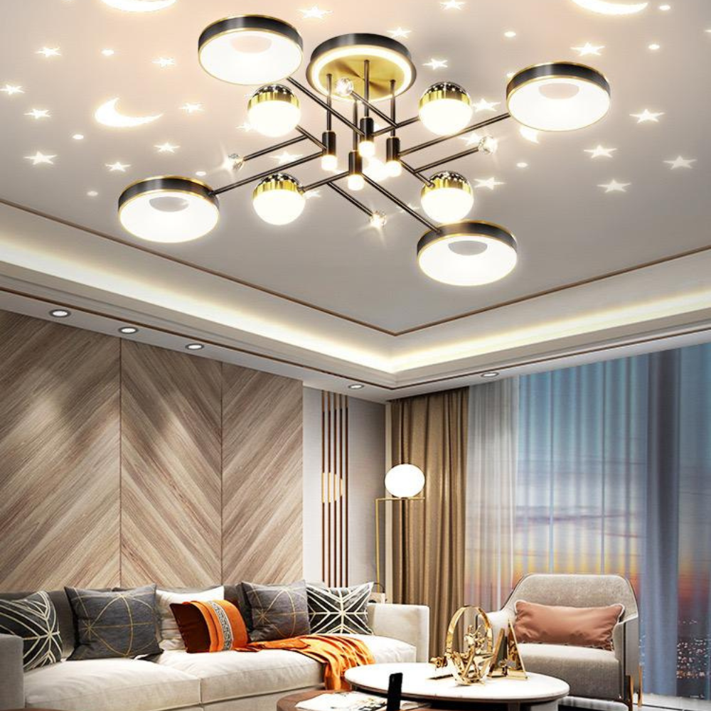 Lustra LED cu Telecomanda