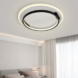 Lustra LED, Model R9053/R, Cu Telecomanda, 3 Tipuri De Lumina, Intensitate Reglabila, 102W, Negru/Alb