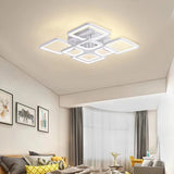 Lustra LED, Model K52/8, cu Telecomanda, 3 Tipuri de Lumina, Intensitate Reglabila, 200W, Alb