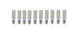 Set 10 x Becuri LED, E14, Lumina Rece, 6000K, 7W