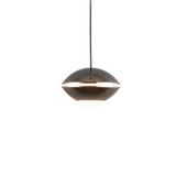 Pendul LED, Model D20893, Lumina Neutra, Inaltime Reglabila, 7W, Negru Lucios