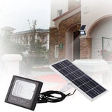 Proiector LED, Model ZS56-009, Rezistent La Apa IP65, Cu Panou Solar, 60W, Cu Telecomanda