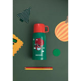 Termos Copii Cu Husa, Pai si Cana, BeddyBear, Dinozaur, 600 ml, Verde