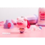 Termos Copii Cu Husa, Pai si Cana, BeddyBear, Pink Pig, 630 ml, Roz